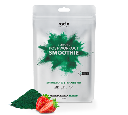SMOOTHIE Ultimate Post Workout Spirulina Strawberrys